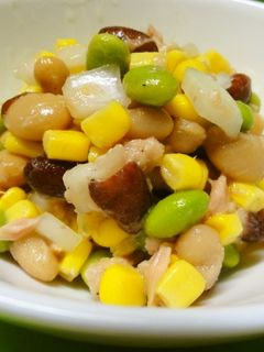 *保存食でサラダ*-レシピのメイン写真