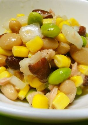 ＊保存食でサラダ＊-レシピのメイン写真