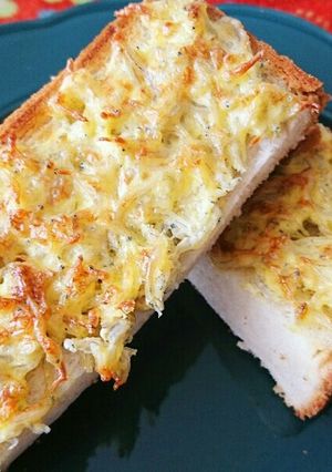 食べて激うま☆じゃこマヨトースト☆-レシピのメイン写真