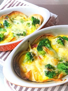 おもてなしキッシュ☆餃子皮で簡単に♪-レシピのメイン写真