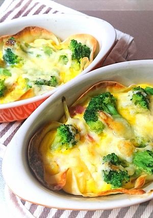おもてなしキッシュ☆餃子皮で簡単に♪-レシピのメイン写真