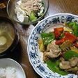 鶏肉とピーマンの炒め物