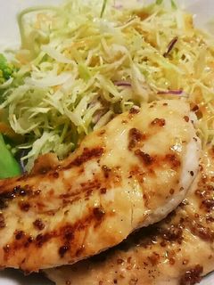 鶏ささみで柔らかハニーマスタードチキン-レシピのメイン写真