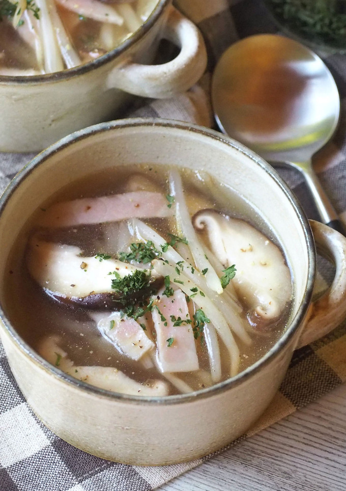 もやしとベーコンの和風コンソメスープ✿-レシピのメイン写真