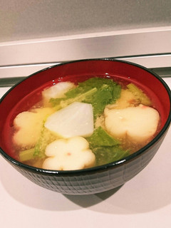 蕪と麩の味噌汁-レシピのメイン写真