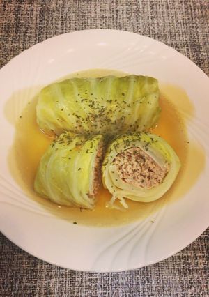 ボリューミーなロールキャベツ-レシピのメイン写真