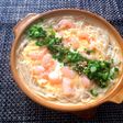 ふわっとぷりっと♡優しい海老卵素麺