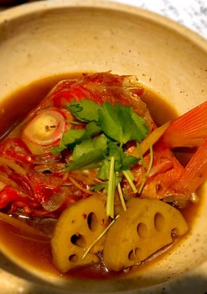 あっさり！ポン酢で鯛あら煮-レシピのメイン写真