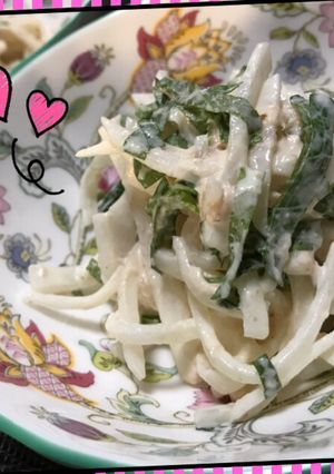 パクパク食べちゃぅ♡大根サラダ♡-レシピのメイン写真