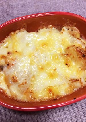 次の日の焼き芋で☆さつまいもグラタン-レシピのメイン写真