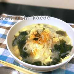 รูปของ 簡単5分！大満足☆ダイエット中華スープ