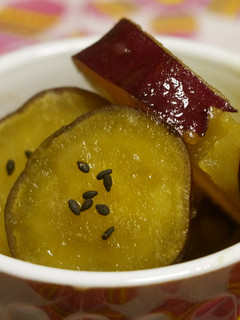 まめみつでほっこり さつまいもの甘煮-レシピのメイン写真