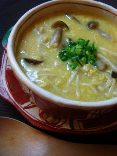 キノコーンスープ-レシピのメイン写真