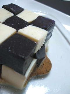 低カロリー 白黒豆腐スイーツ♪-レシピのメイン写真