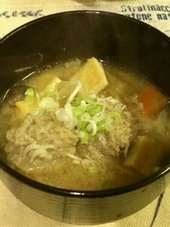 牛団子の味噌鍋☆-レシピのメイン写真