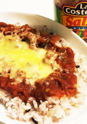 簡単♪ホットなサルサご飯♪-レシピのメイン写真