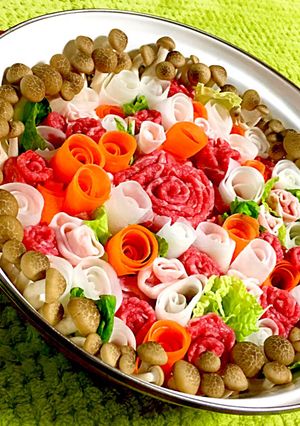 パーティー水炊き 薔薇な水炊き-レシピのメイン写真