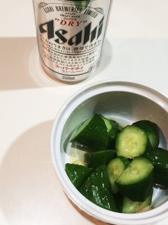 きゅうりの漬物(ごま油-ポン酢)-レシピのメイン写真