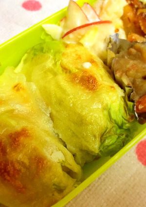 お弁当に♪オーブン焼きロールキャベツ♪-レシピのメイン写真