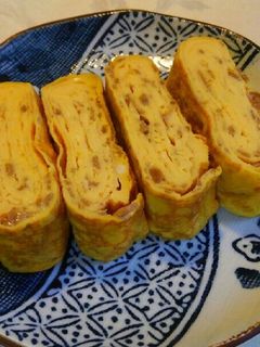 なめ茸入り玉子焼き-レシピのメイン写真