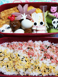 小学生(3年)全校遠足のお弁当(延期)-レシピのメイン写真