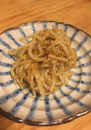 もやし 胡麻和え すりごまで超簡単！-レシピのメイン写真