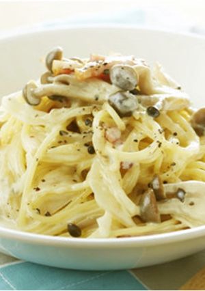 きのこのクリームパスタ-レシピのメイン写真