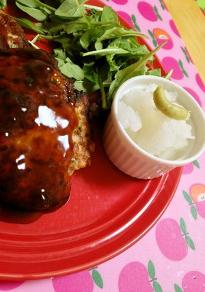 定番タレにちょい足し☆鮪ハンバーグ-レシピのメイン写真
