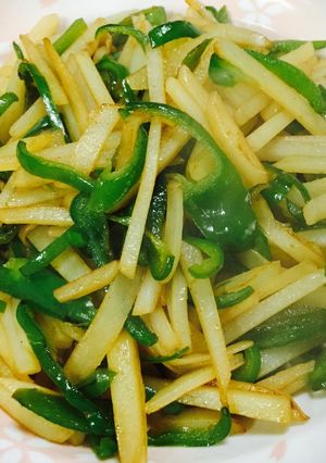 じゃがいもとピーマン醤油炒め-レシピのメイン写真