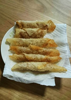納豆のワンタンの皮巻き 幼児食・ 離乳食-レシピのメイン写真