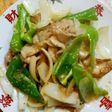 豚ロースと野菜の味噌マヨ炒め