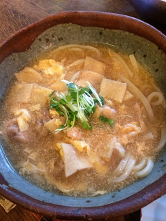 とろりん明太と鶏の卵とじうどん♬-レシピのメイン写真