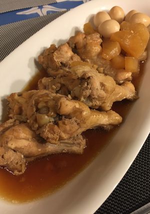 我が家の定番★ 鶏手羽元のホロホロ煮-レシピのメイン写真
