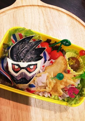仮面ライダーエグゼイド　ゲンム　黒キャラ-レシピのメイン写真