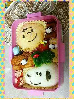 スヌーピー弁当-レシピのメイン写真