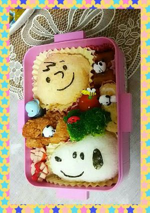 スヌーピー弁当-レシピのメイン写真