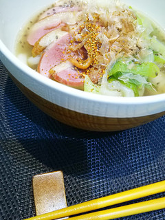 鴨南蛮うどん☆チアシードあんかけ-レシピのメイン写真