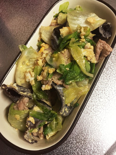 レタスと豚肉の塩炒め-レシピのメイン写真