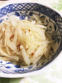 ごま油香る☆大根のきんぴら-レシピのメイン写真