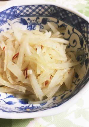 ごま油香る☆大根のきんぴら-レシピのメイン写真