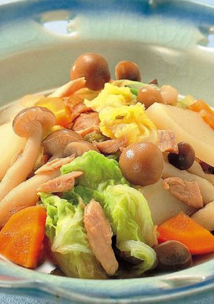 ツナの白菜煮-レシピのメイン写真