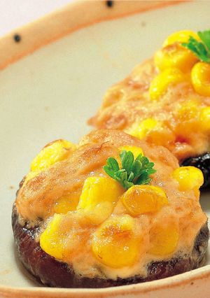 しいたけのツナ焼き-レシピのメイン写真