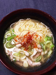 やわらか豚肉の中華風にゅうめん♪-レシピのメイン写真