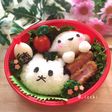 チューキョーくんと大徳さんのキャラ弁