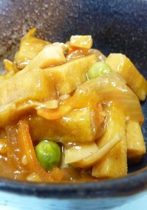 【学校給食】かくし高野豆腐-レシピのメイン写真