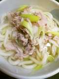 簡単！豚こま切れ肉deがっつり肉うどん♪