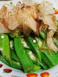 簡単で美味しい☆オクラのめんつゆかけ☆-レシピのメイン写真