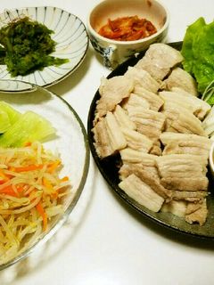 茹で豚(ポッサム)-レシピのメイン写真