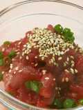 手こね！マグロの漬け