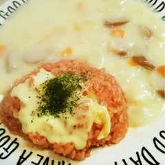 A picture of かける派♪シチューミクスでお手軽ドリア風.